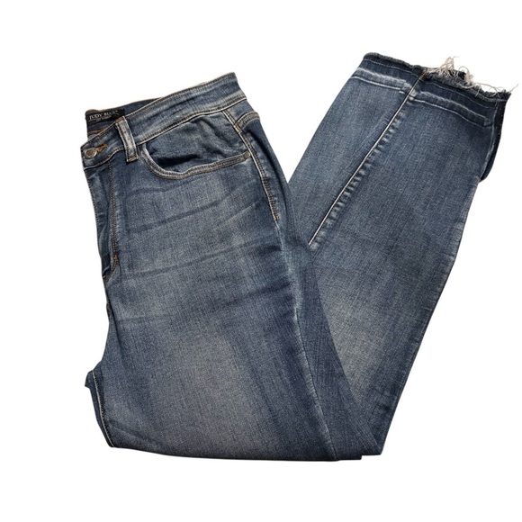 Judy Blue Denim - JUDY BLUE Step Hem Skinny Fit Blue Jeans Size 11/30 — Perfect for Summer!!!